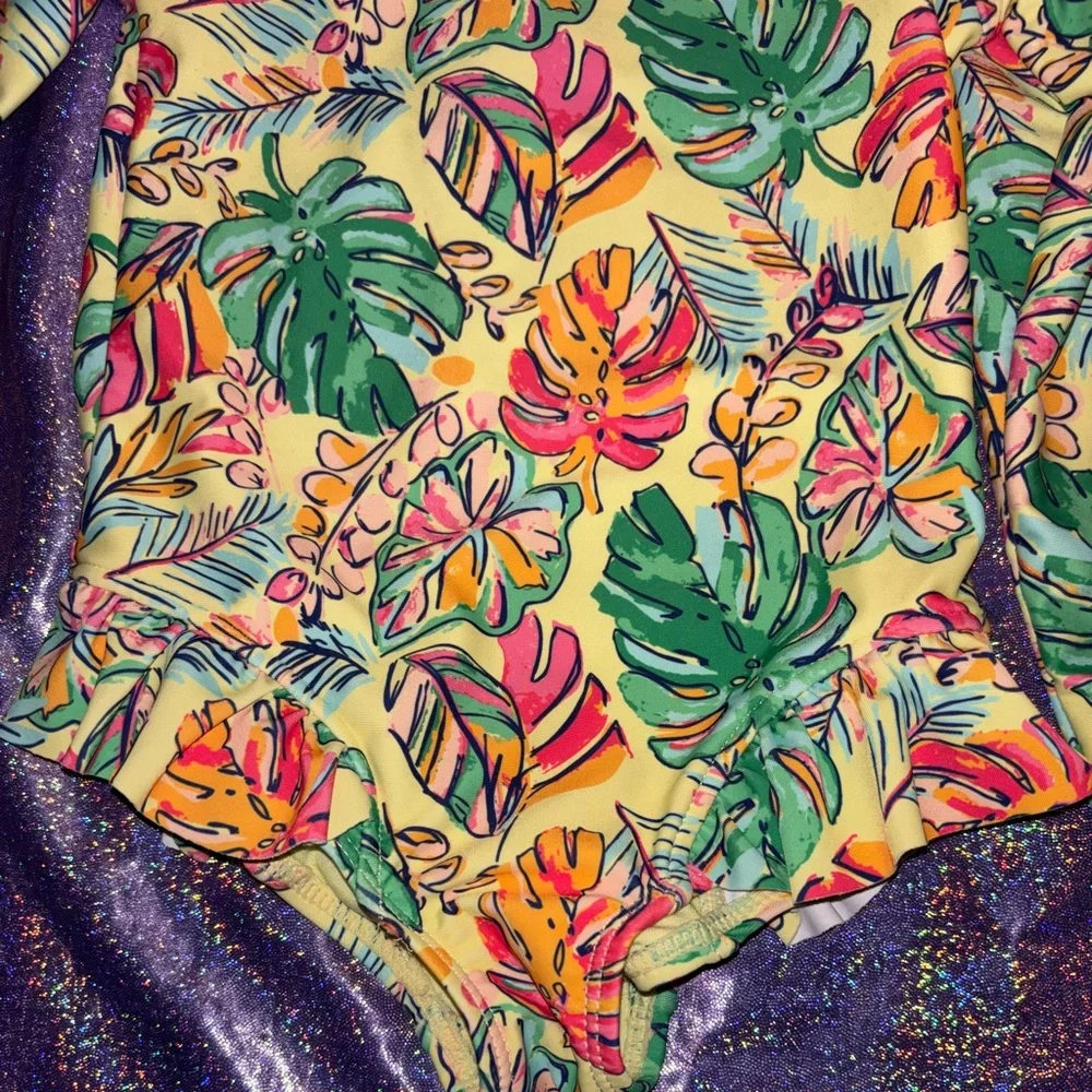 Floral Swimsuit Banana Boat